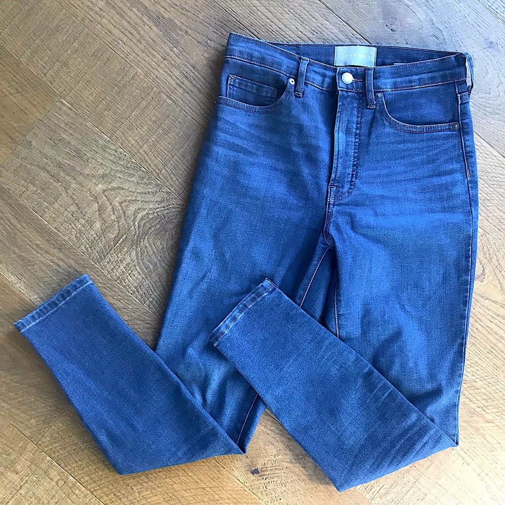 Everlane Authentic Stretch High-Rise Skinny Jean